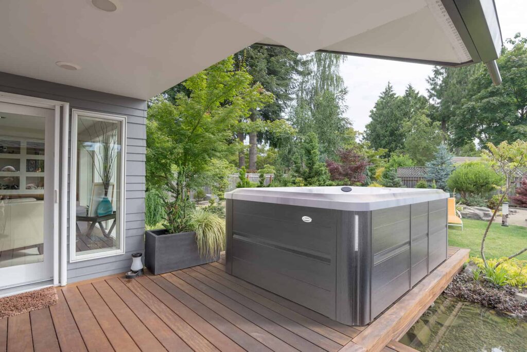 swim spa installation