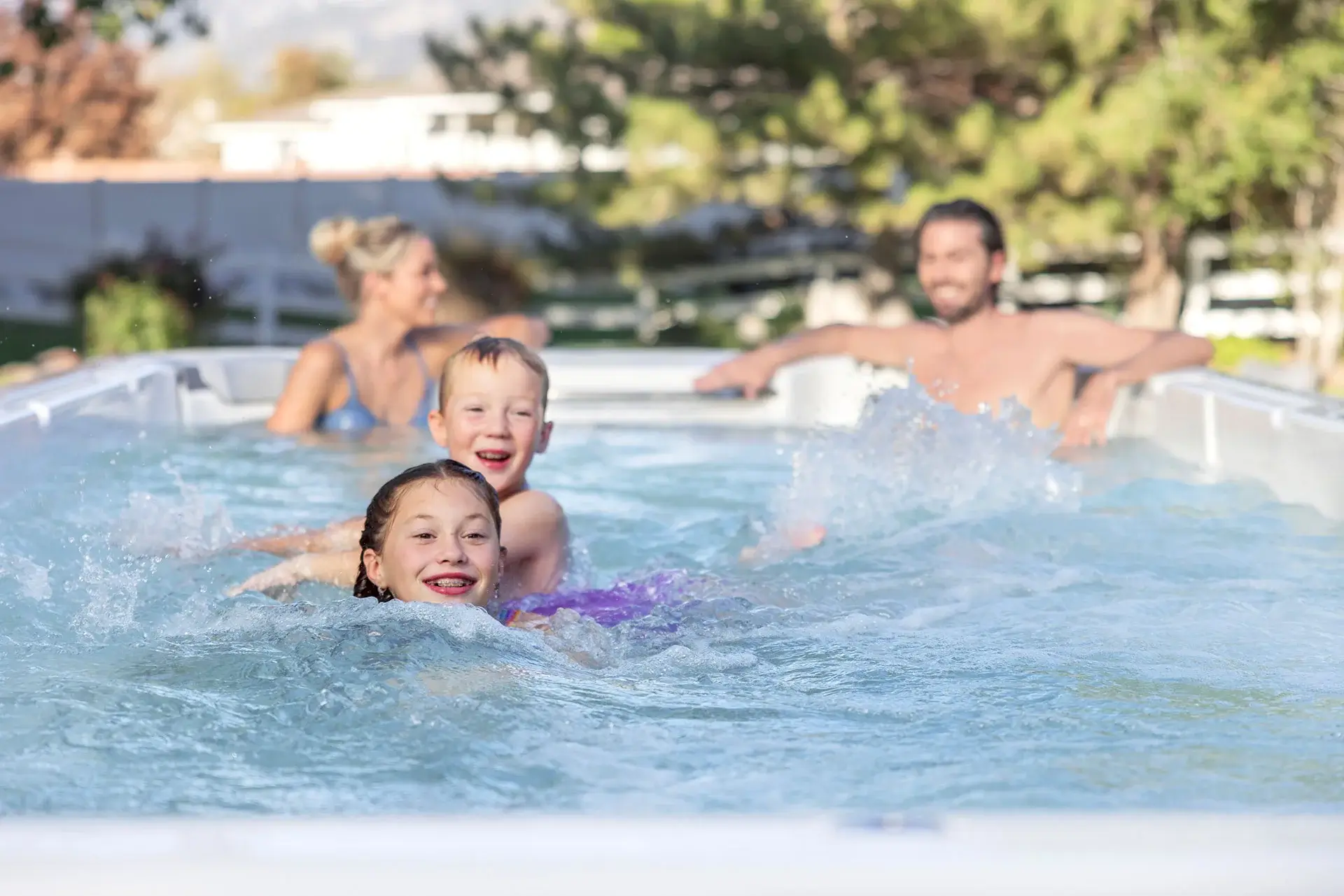 swim spa installation